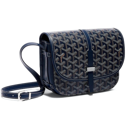 GOYARD BELVEDERE PM NAVY BLUE