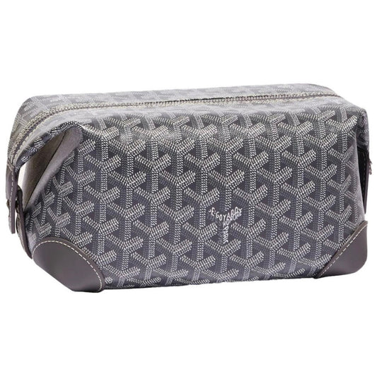 GOYARD BOEING 25 TOILET BAG GREY