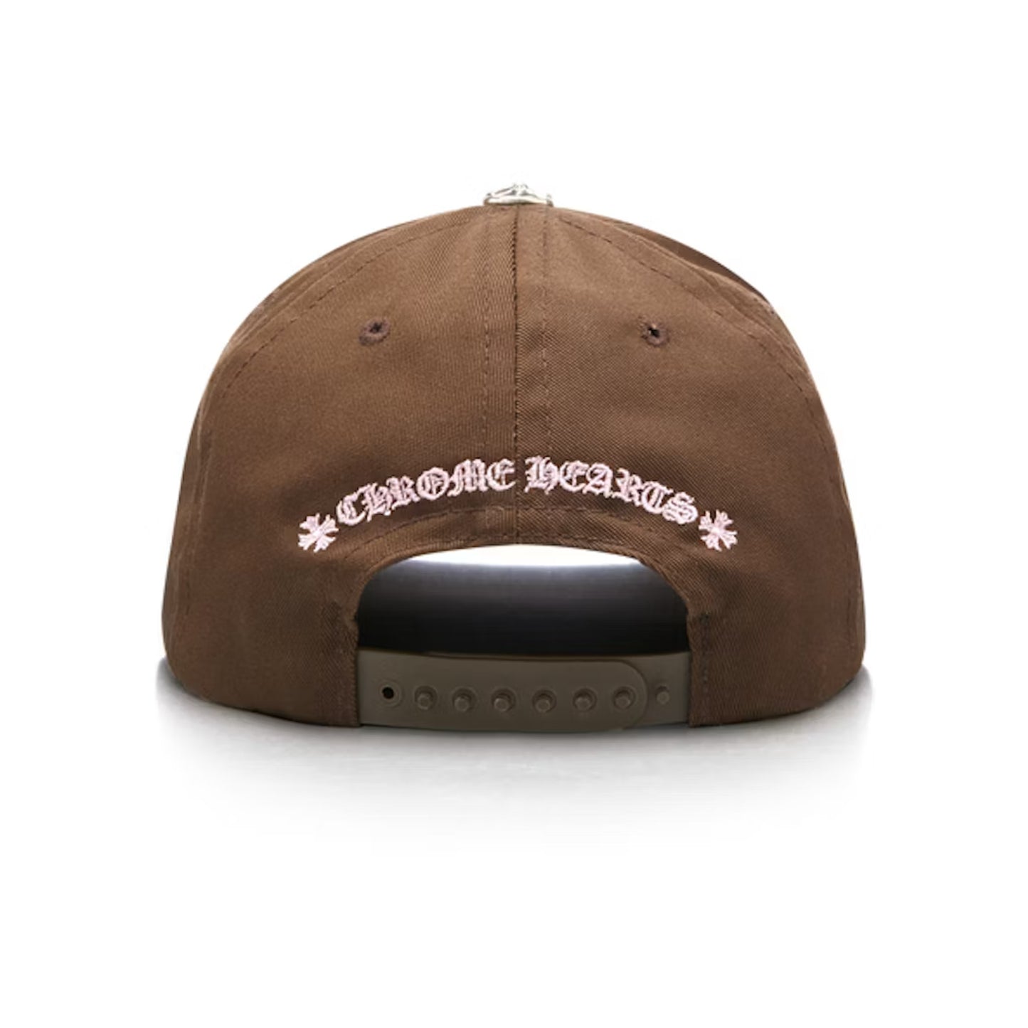 Chrome Hearts CH Baseball Hat Brown/Pink