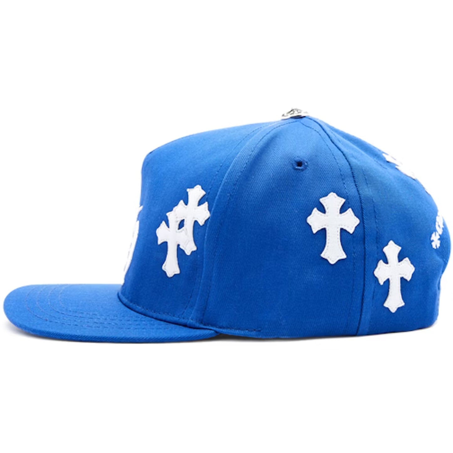 Chrome Hearts Cross Patch Baseball Hat Blue