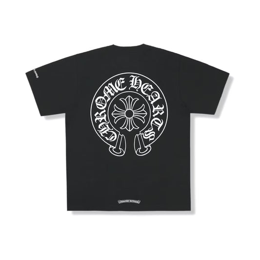 Chrome Hearts Horse Shoe Logo Pocket T-Shirt Black