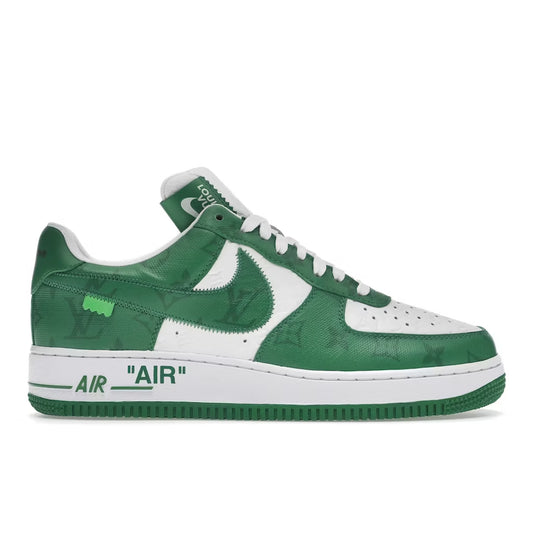 Louis Vuitton Nike Air Force 1 Low By Virgil Abloh White Green