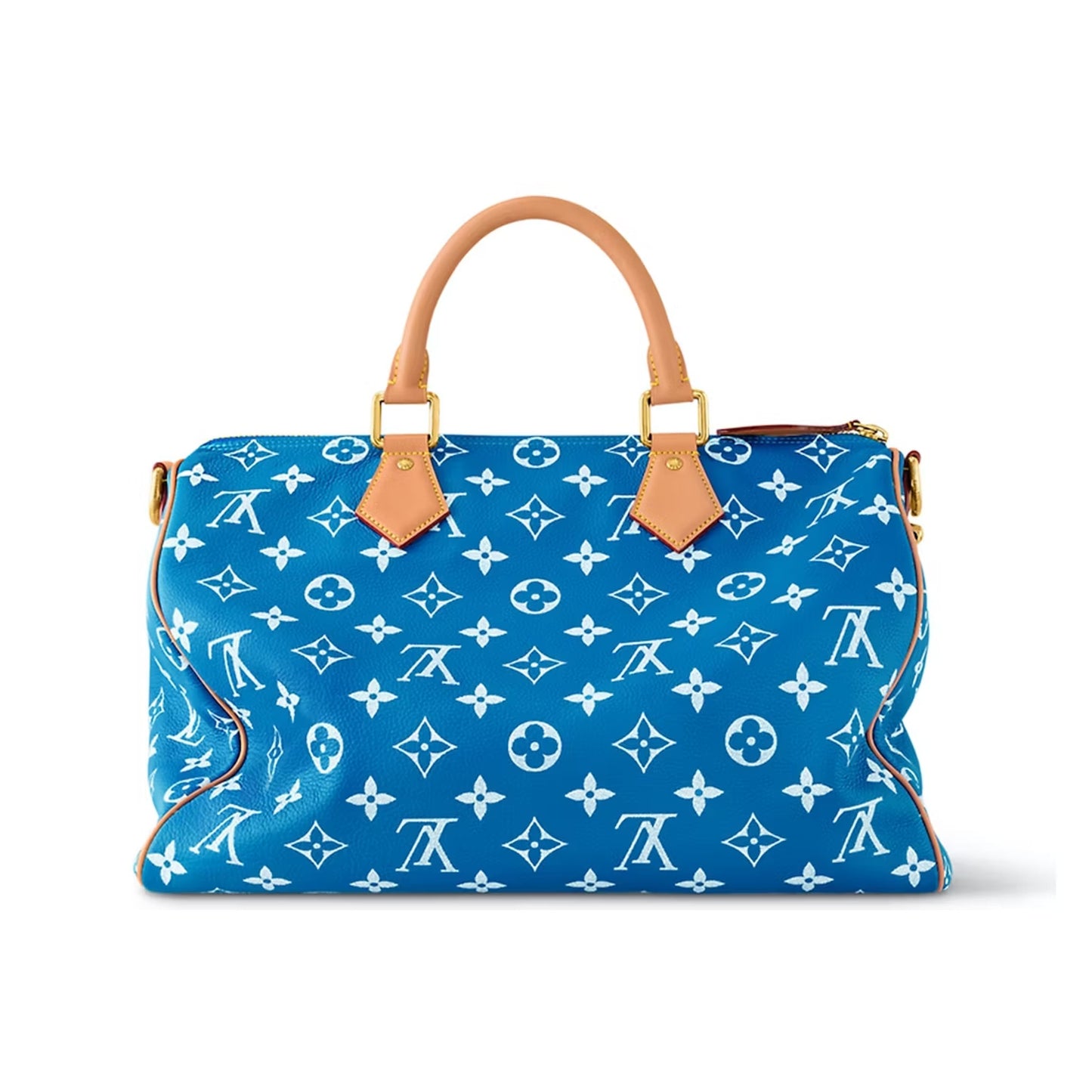 Louis Vuitton Speedy P9 Bandoulière 40 Monogram Leather Blue