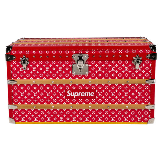 Louis Vuitton Supreme Malle Courrier 90 Monogram Trunk