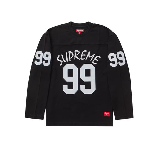 Supreme 99 L/S Football Top Black