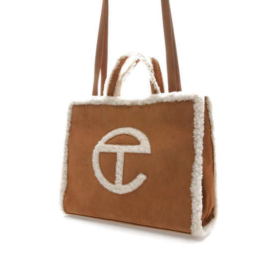 Telfar x UGG Shopping Bag Medium Chestnut